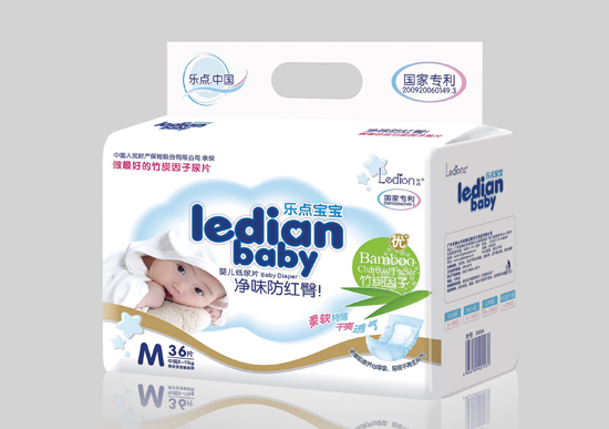 樂點寶寶凈味防紅臀尿片M36片