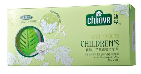 幼愛(ài)嬰幼兒艾草驅(qū)蚊片組合