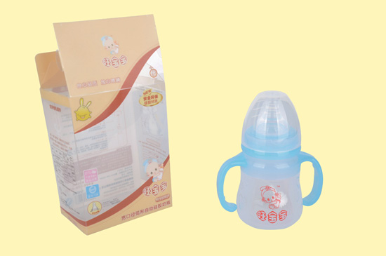 旺寶寶弧形自動(dòng)硅膠奶瓶