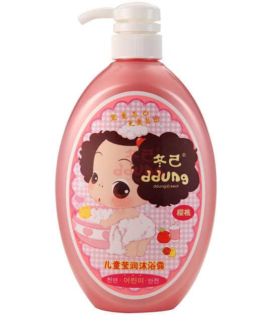 冬己兒童瑩潤沐浴露(櫻桃)