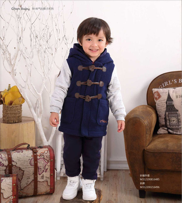 棉果果帥氣獅子系列長袖外套長褲