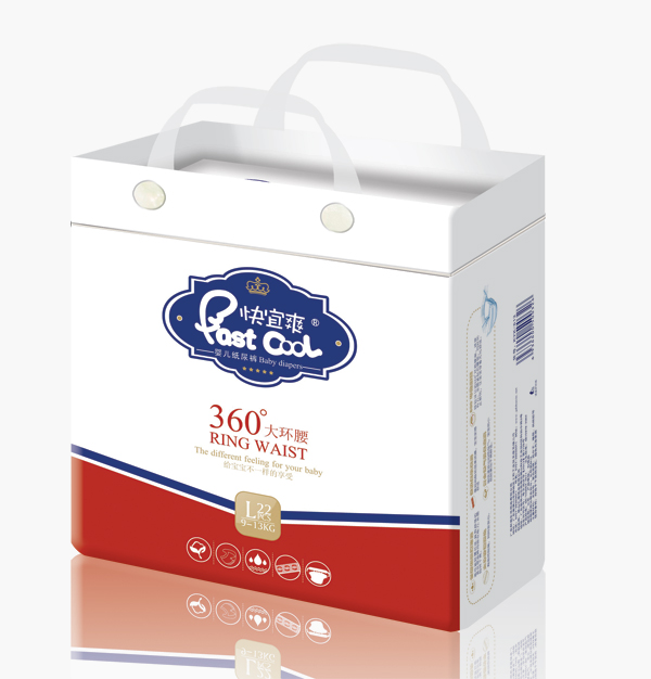 快宜爽紙尿褲小包L碼合成
