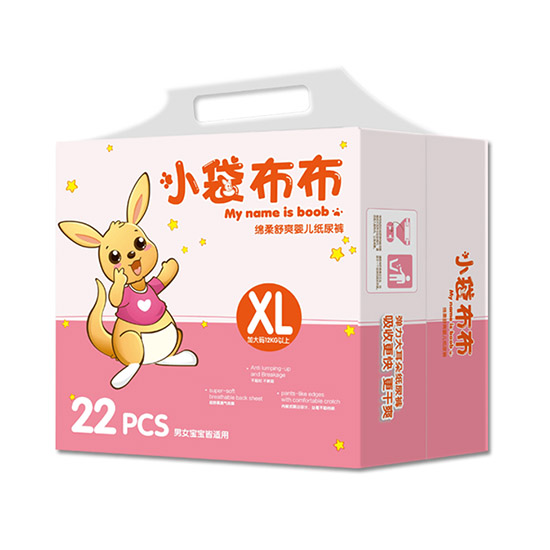 小袋布布綿柔舒爽嬰兒紙尿褲XL22片