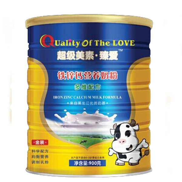 超維美素鈣鐵鋅營養(yǎng)奶粉900克