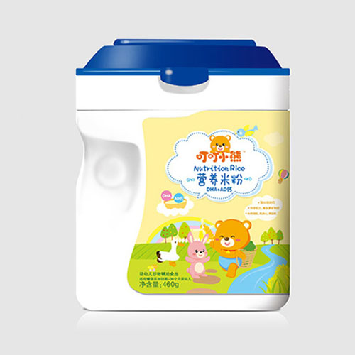 叮叮小熊營(yíng)養(yǎng)米粉桶裝-DHA+AD鈣