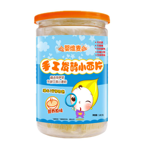 嬰維麥?zhǔn)止ぐl(fā)酵小面片營養(yǎng)原味