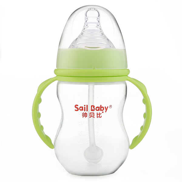 帥貝比超炫PP奶瓶小綠