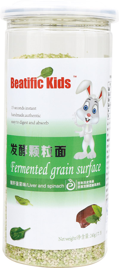 豬肝菠菜味發(fā)酵顆粒面