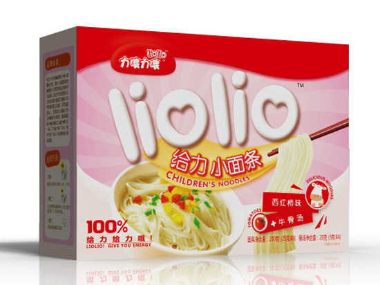 力哦力哦給力小面條西紅柿+牛骨湯