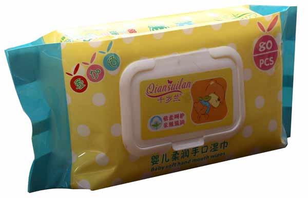 千歲蘭嬰兒柔嫩手口濕巾