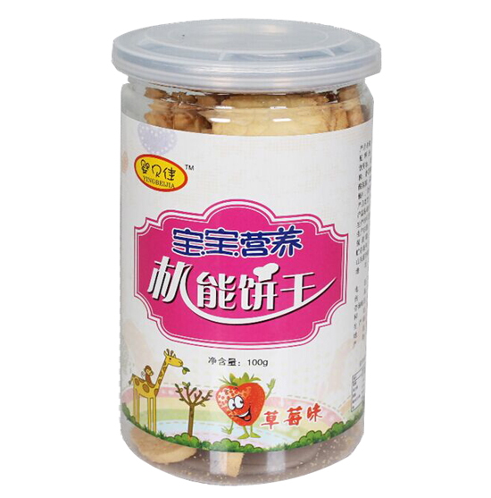 嬰貝佳機(jī)能餅干草莓味