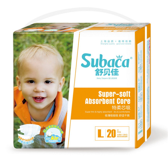 舒貝佳特柔芯吸紙尿褲L碼