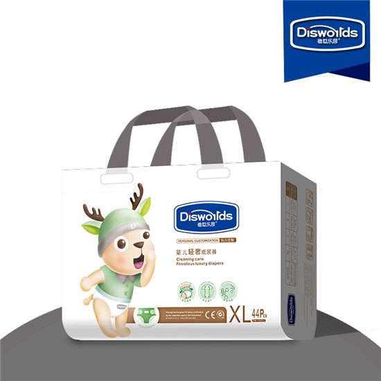迪世樂(lè)園嬰兒輕奢紙尿褲XL 44片