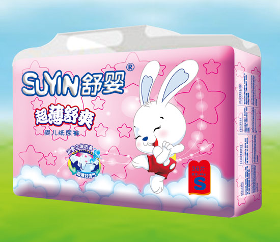 舒嬰超薄舒爽嬰兒紙尿褲S碼36片