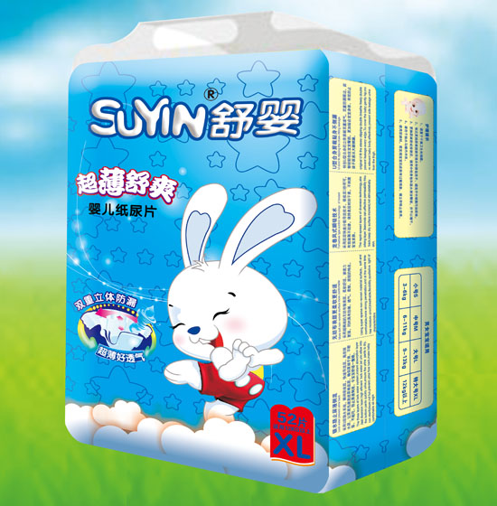 舒嬰超薄舒爽嬰兒紙尿片XL碼52片