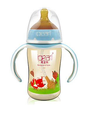 愛(ài)貝爾納米銀彩印全自動(dòng)寬口奶瓶180ml