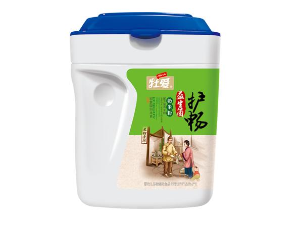 牡愛益生菌護(hù)暢奶米粉 桶裝