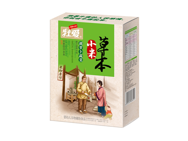 牡愛草本小米米粉-胡蘿卜蔬菜 盒裝