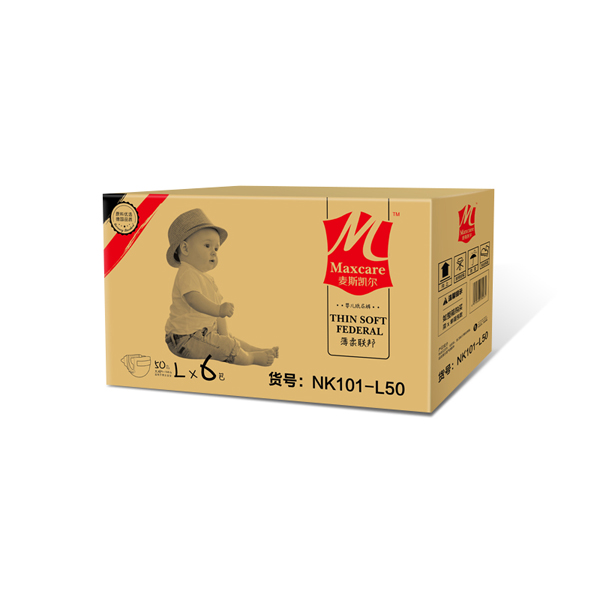 麥斯凱爾嬰兒紙尿褲L50 6包