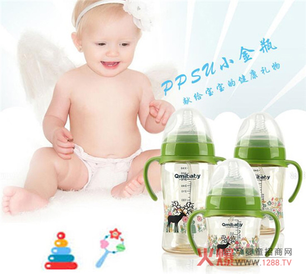 Qmibaby PPSU���׏���Û����ƿ �I(xi��n)�o�����Ľ����Y��