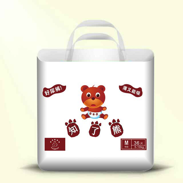 知了熊紙尿褲M碼小包(36片)