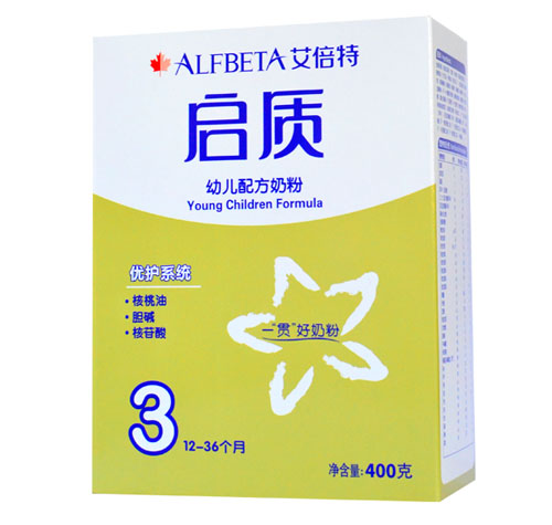 啟質幼兒配方奶粉3段