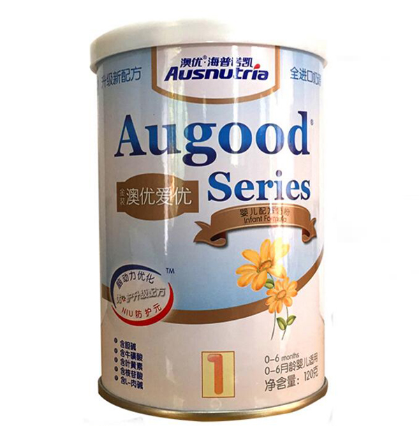 澳優(yōu)愛優(yōu)金裝1段嬰兒配方奶粉120克(適合0-6個月)