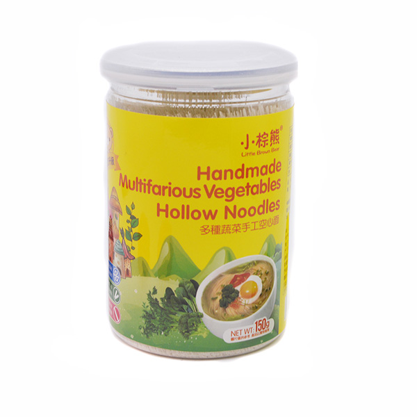 小棕熊多種蔬菜空心面