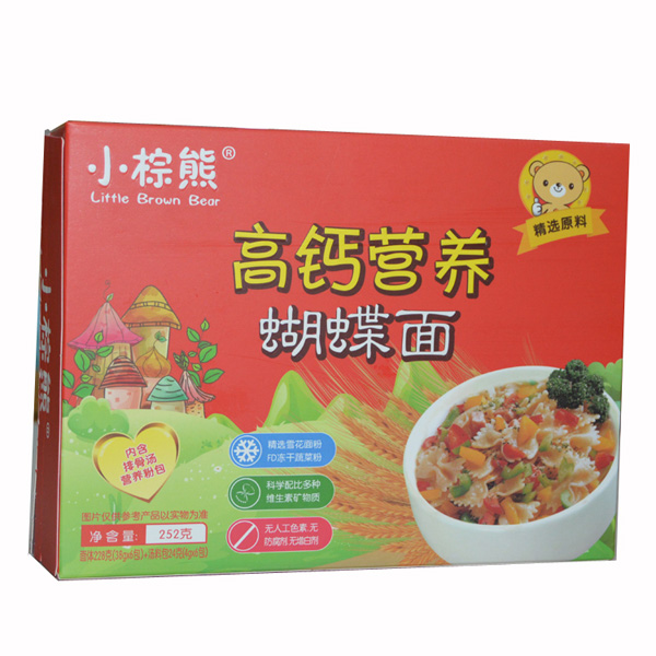 小棕熊高鈣營(yíng)養(yǎng)蝴蝶面橫盒