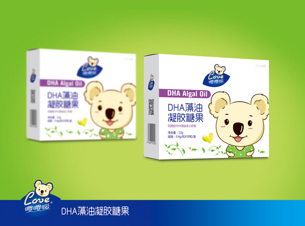 嚶嚶噯DHA藻油凝膠糖果