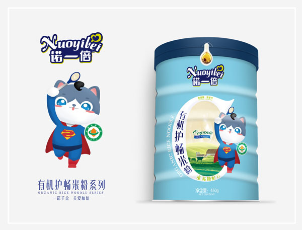 諾一倍有機(jī)護(hù)暢米粉-水蘇糖配方 桶裝