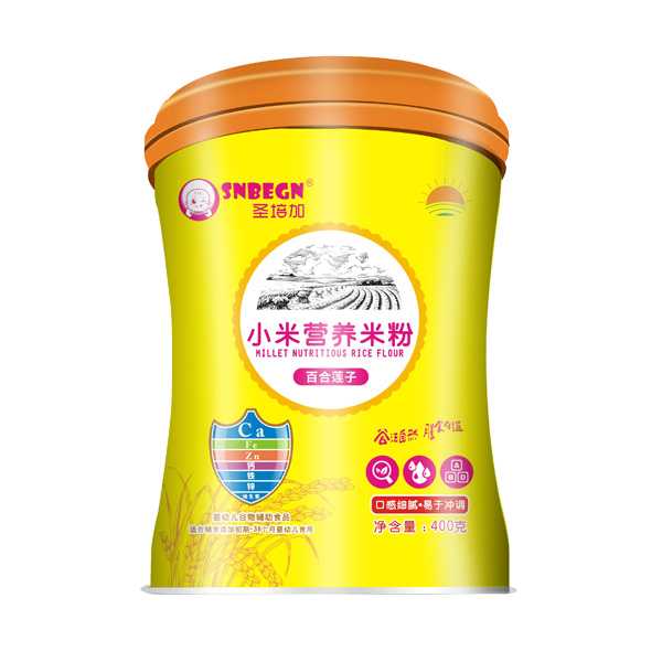 圣培加小米營(yíng)養(yǎng)米粉百合蓮子