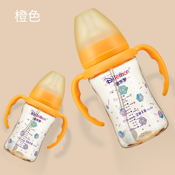 迪樂(lè)夢(mèng)PPSU奶瓶5A02橙色