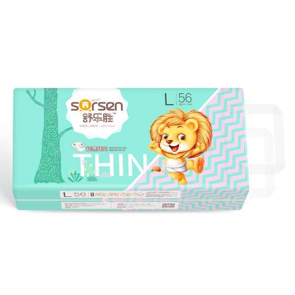 舒樂(lè)勝環(huán)腰嬰兒紙尿褲大包L56