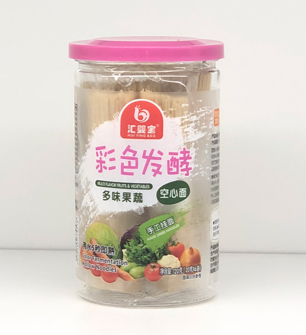 匯嬰寶彩色發(fā)酵空心面-多味果蔬