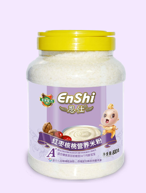 恩仕紅棗核桃配方800克營(yíng)養(yǎng)米粉