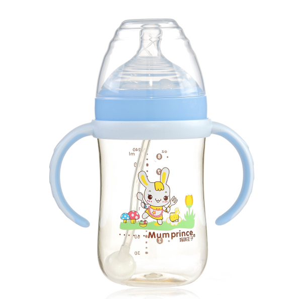 ���������пڏ�PPSU�Ԅ�(d��ng)��240ml��ƿ �{(l��n)ɫ.jpg