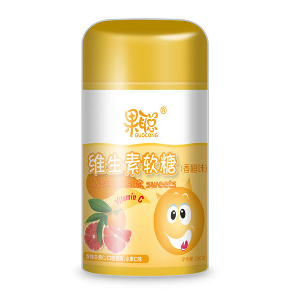 果聰維生素軟糖香橙味120g