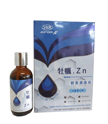 丫克瑪牡蠣鋅酵素濃縮液-水蜜桃口味