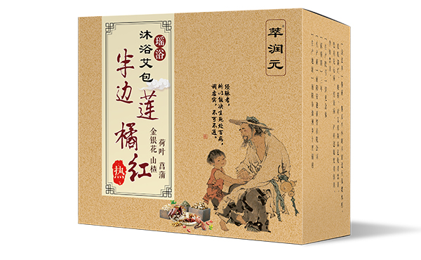 萃潤元沐浴艾包 半邊蓮橘紅