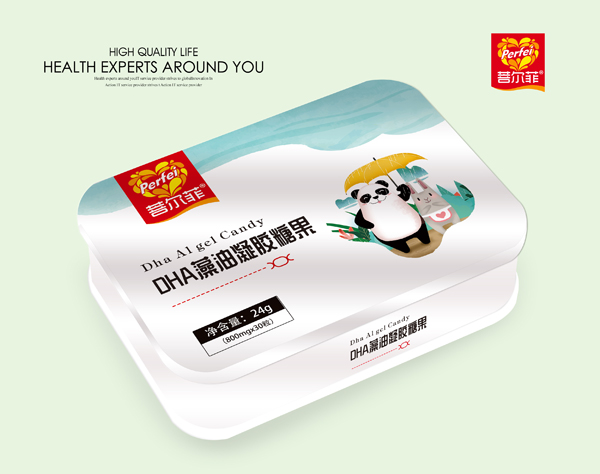 菩爾菲DHA藻油凝膠糖果