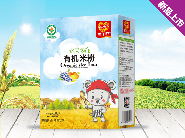 菩爾菲水果多維有機(jī)米粉 盒裝