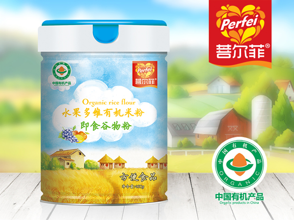 菩爾菲水果多有機(jī)米粉 聽(tīng)裝