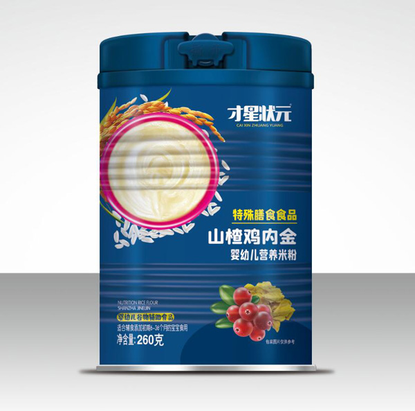 才星狀元嬰幼兒營(yíng)養(yǎng)米粉-山楂雞內(nèi)金