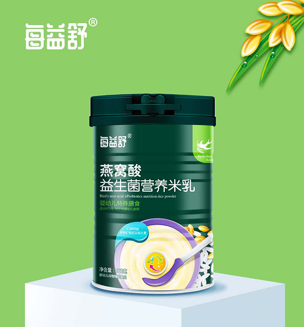 每益舒燕窩酸益生菌營(yíng)養(yǎng)米乳