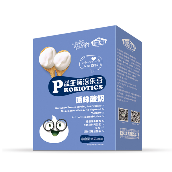 超級冠益生菌溶樂豆(原味酸奶)