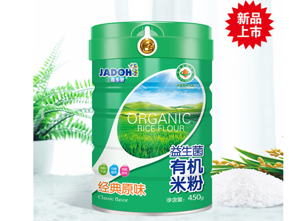 嘉多慧益生菌有機米粉-經典原味