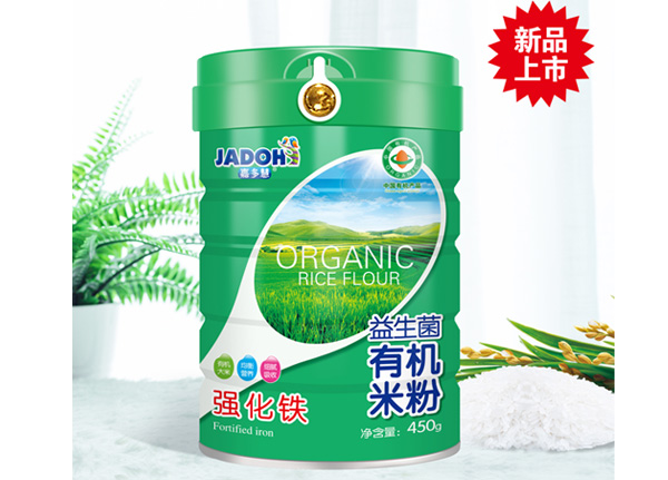 嘉多慧益生菌有機米粉-強化鐵