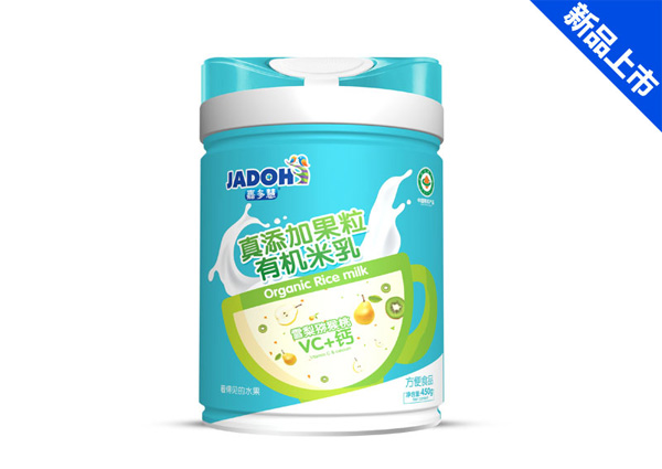 嘉多慧真添加蔬菜有機米乳-雪梨獼猴桃