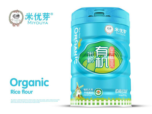 米優(yōu)芽有機米粉-DHA益生元聽裝